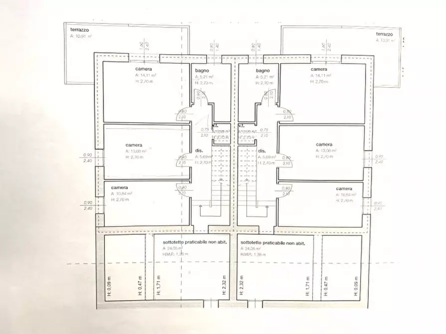 Immagine 8 di Casa bifamiliare in vendita  in maerne a Martellago