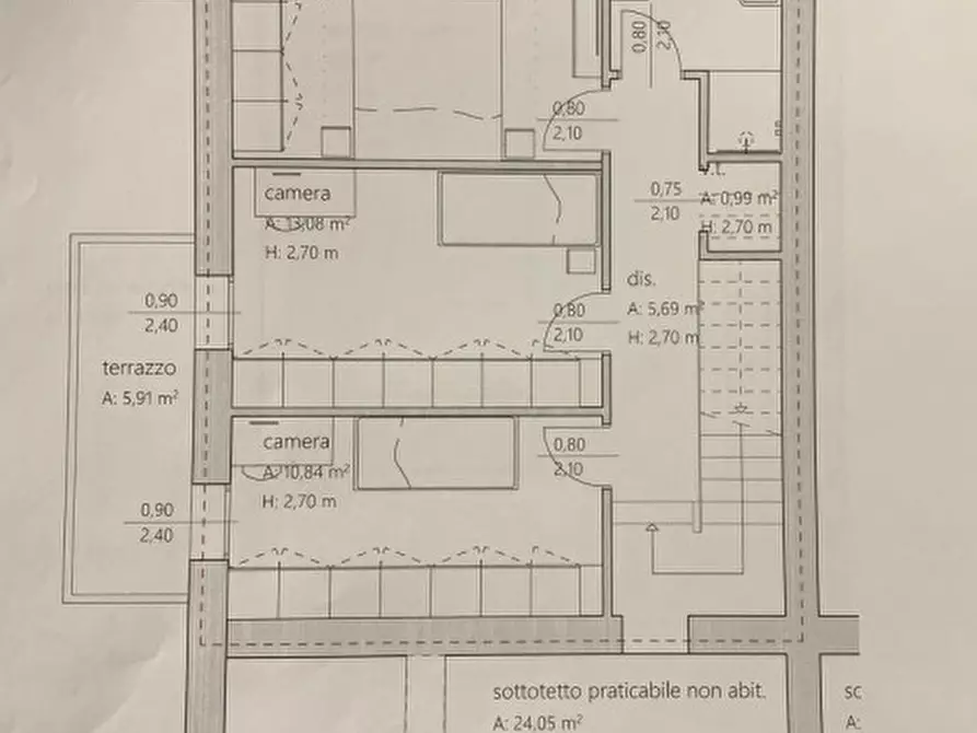 Immagine 11 di Casa bifamiliare in vendita  in maerne a Martellago