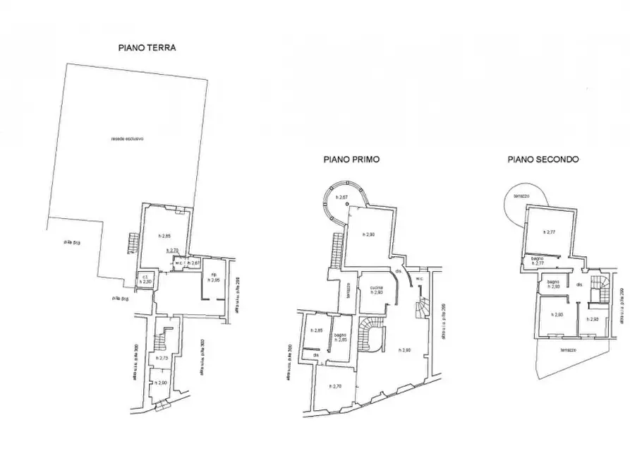Immagine 21 di Casa indipendente in vendita  in Piazza San Domenico a Prato
