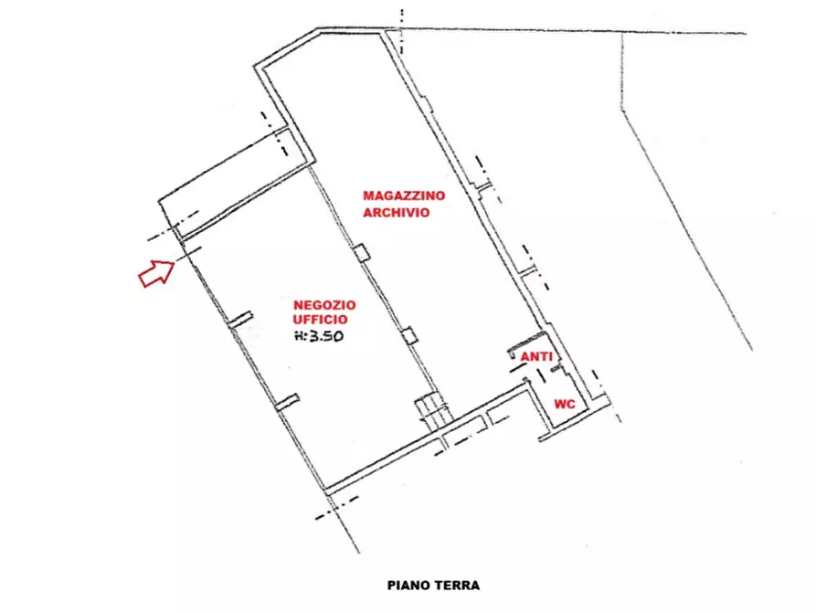 Immagine 16 di Negozio in affitto  in Via dei Cappuccini a Vicenza