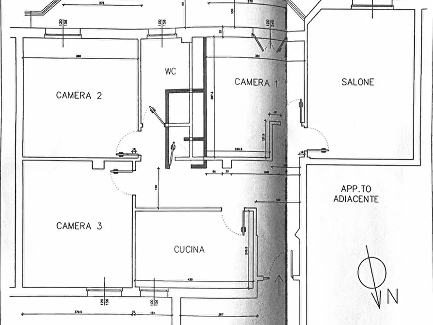 Immagine 48 di Appartamento in vendita  in Via Venezia 60 a Parma