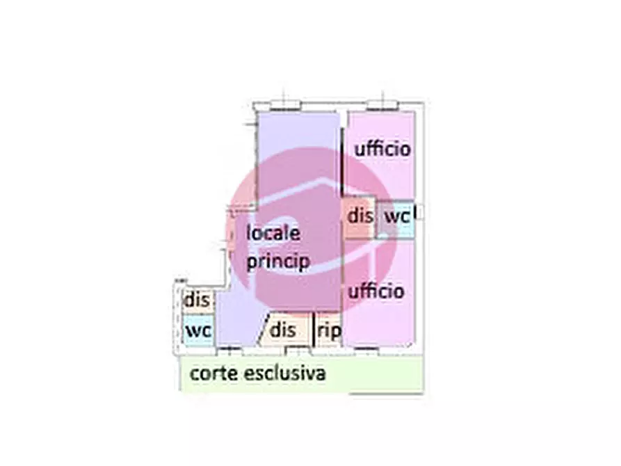 Immagine 5 di Ufficio in vendita  a Rimini