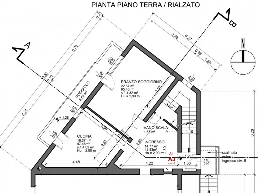 Immagine 24 di Appartamento in vendita  in Via Giacomo Ciamician a Padova