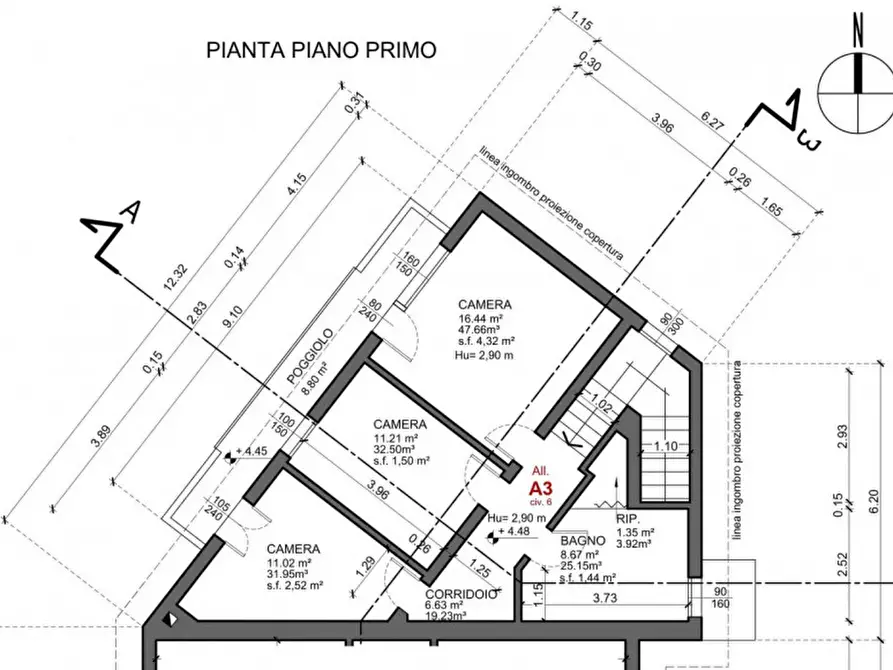 Immagine 26 di Appartamento in vendita  in Via Giacomo Ciamician a Padova