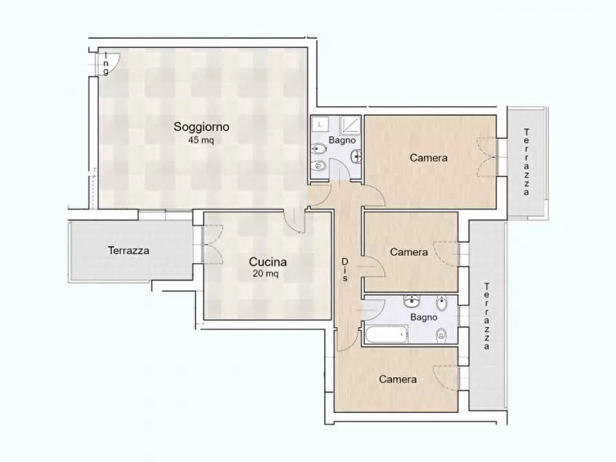 Immagine 25 di Attico in vendita  in Via San Martino a Vigodarzere