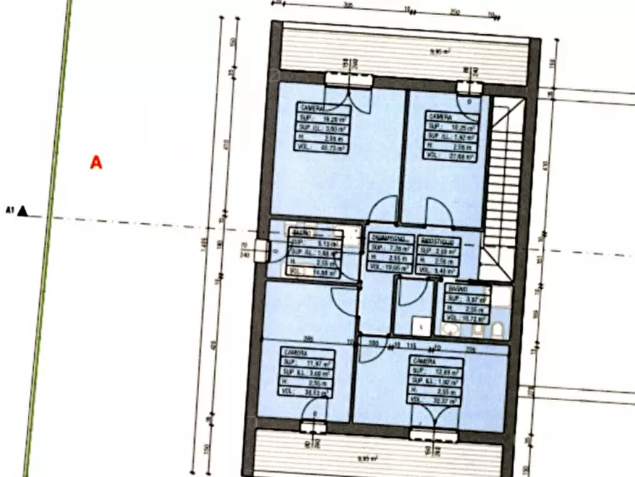 Immagine 15 di Casa trifamiliare in vendita  in Via San Vincenzo a Vigonza