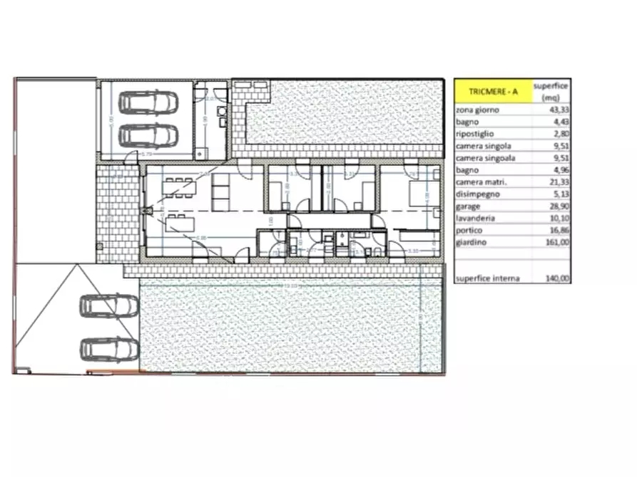 Immagine 10 di Villetta a schiera in vendita  in Via roma a Longare