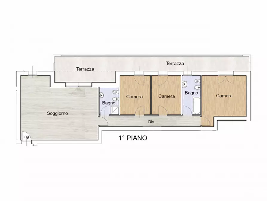 Immagine 9 di Appartamento in vendita  in Via Primo Levi a Vigodarzere