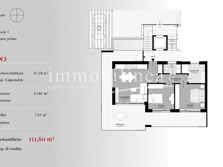 Immagine 7 di Appartamento in vendita  in VIA SAN ZENO a Torri Del Benaco