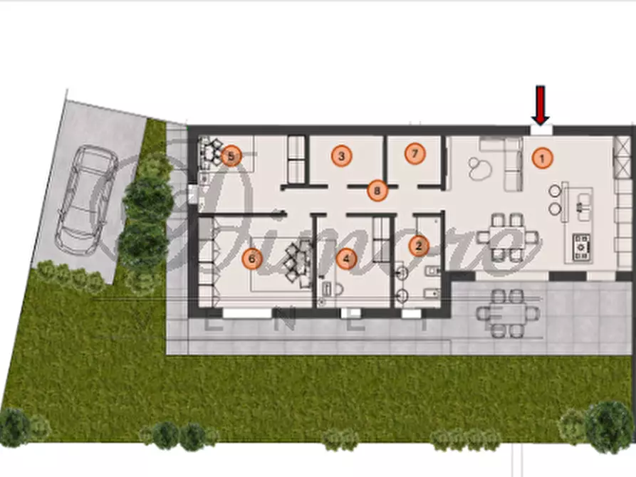 Immagine 6 di Appartamento in vendita  in FIESSO D'ARTICO a Fiesso D'artico