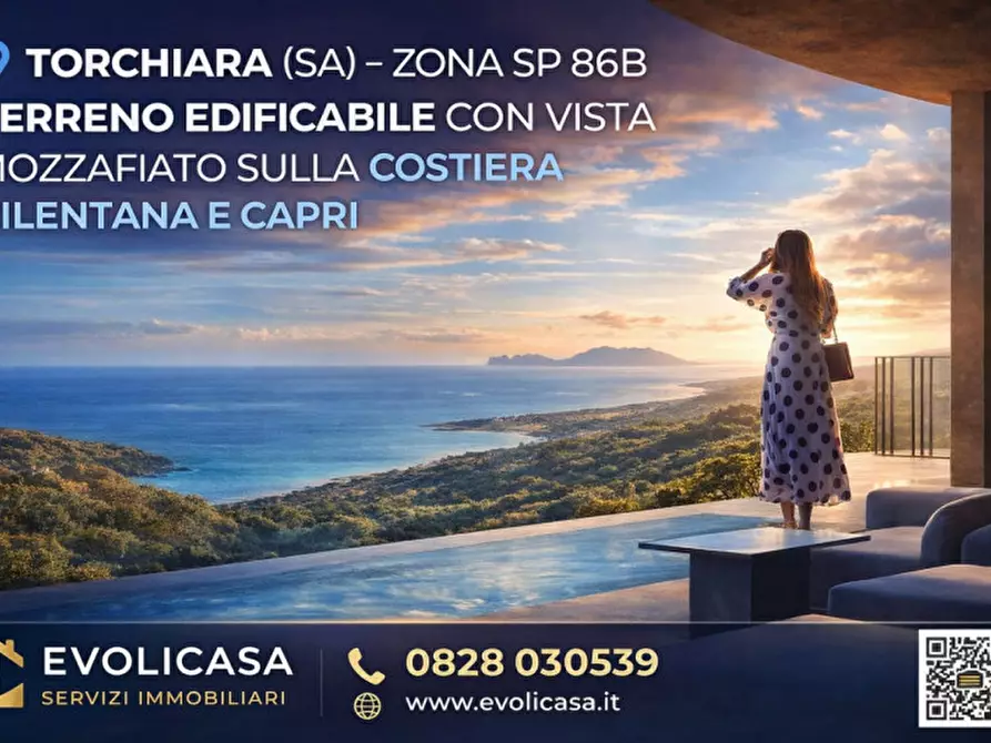 Immagine 1 di Terreno in vendita  in Via SP 86 a Torchiara