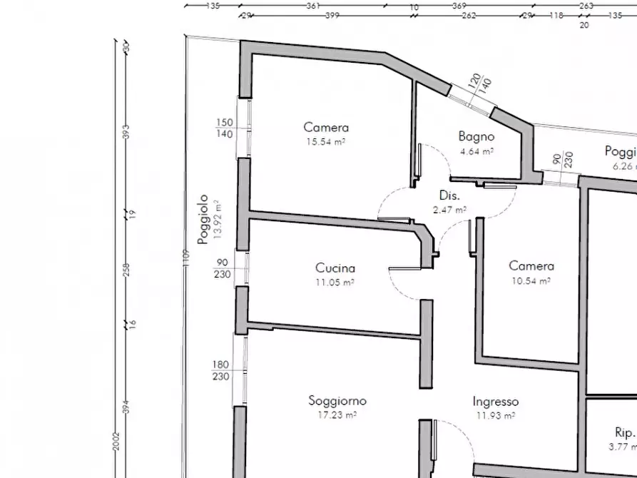 Immagine 24 di Appartamento in vendita  in via canestrini 83 a Padova