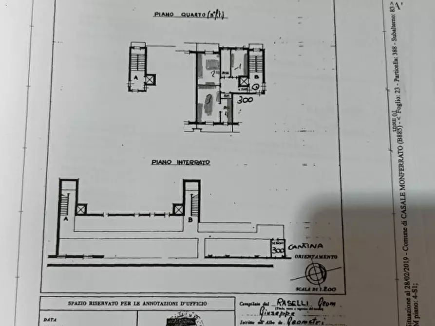 Immagine 22 di Appartamento in vendita  in Via Brigate Partigiane   6 a Casale Monferrato