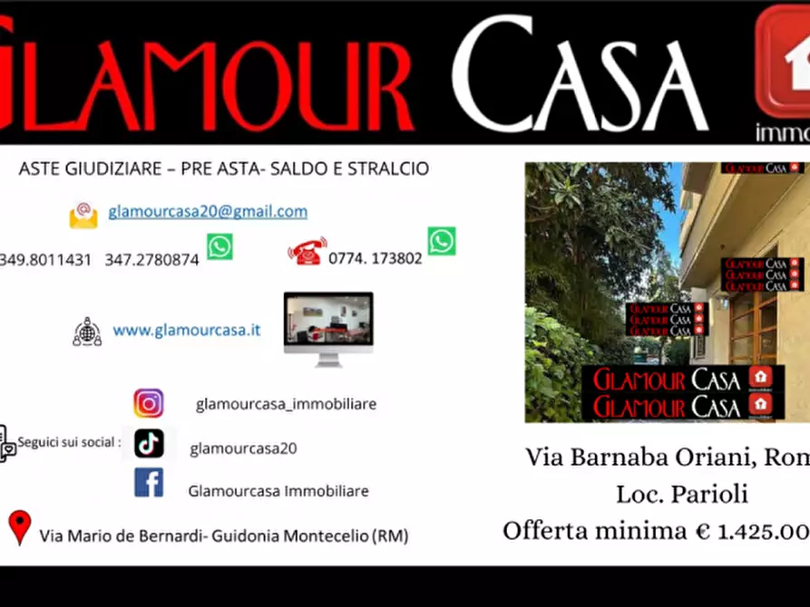 Immagine 1 di Appartamento in vendita  in Via Barnaba Oriani a Roma