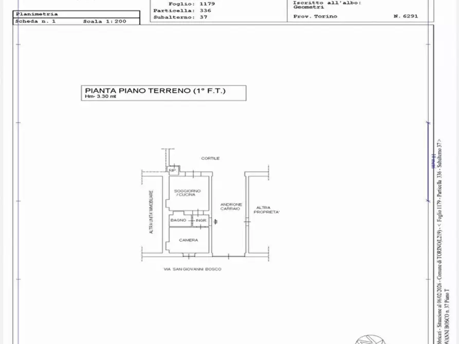 Immagine 31 di Appartamento in affitto  in Via Don Bosco, 37 a Torino