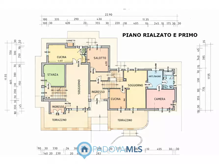 Immagine 40 di Villa in vendita  in Via Sebastiano Giacomelli a Padova