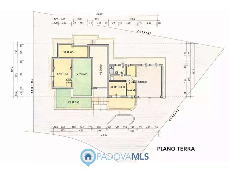 Immagine 43 di Villa in vendita  in Via Sebastiano Giacomelli a Padova