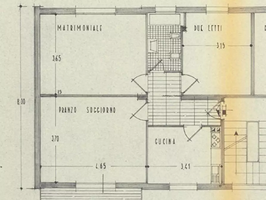 Immagine 11 di Appartamento in vendita  in Via Nicolò Copernico a Padova