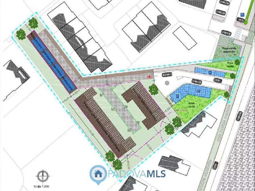 Immagine 3 di Terreno in vendita  in Via degli Scavi a Montegrotto Terme