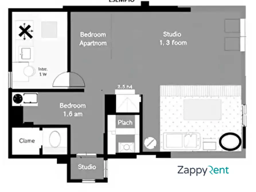 Immagine 20 di Appartamento in affitto  in Via Crea, 15 a Torino