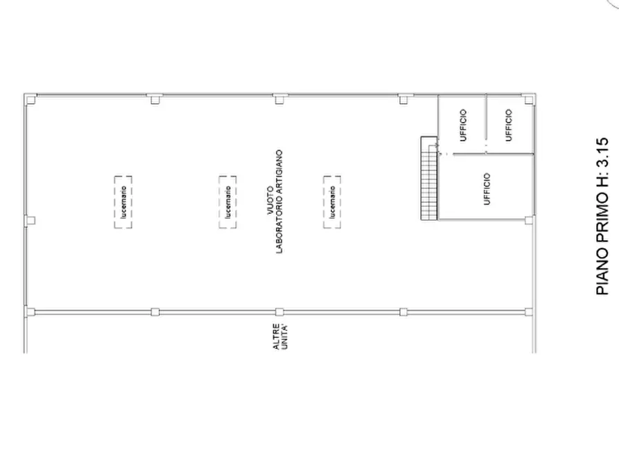 Immagine 13 di Capannone industriale in vendita  in via Leonardo da Vinci a Este