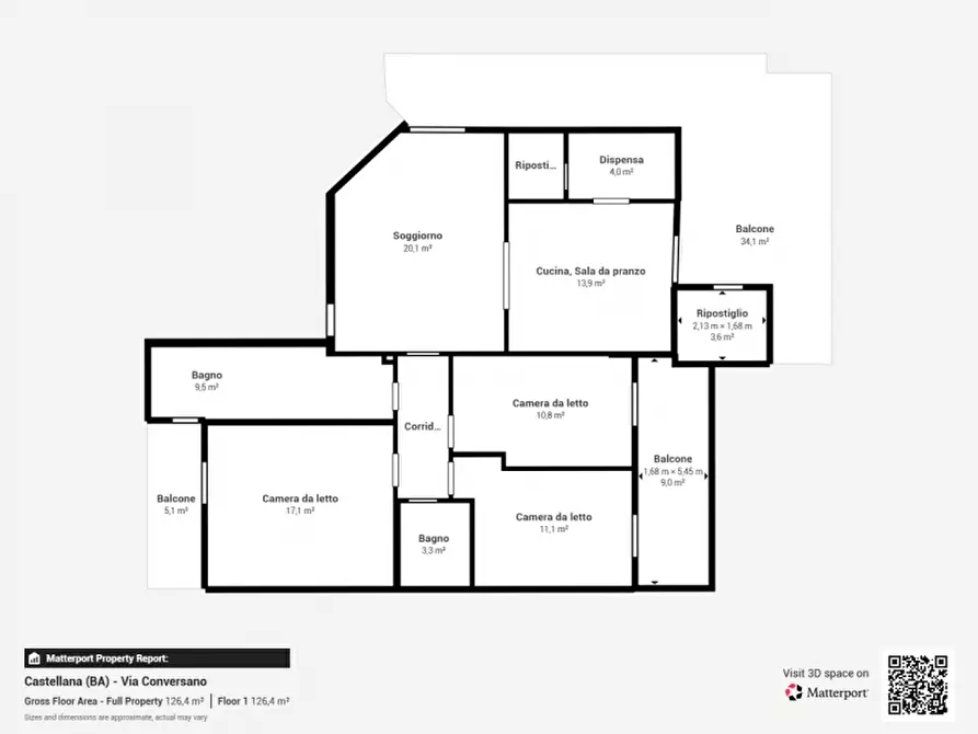 Immagine 27 di Appartamento in vendita  in Via Conversano a Castellana Grotte