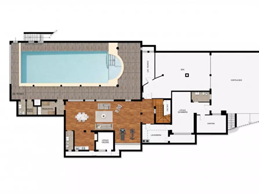 Immagine 18 di Villa in vendita  in Via Enrico Fermi, 20, 22070 Limido Comasco CO, Italia a Limido Comasco