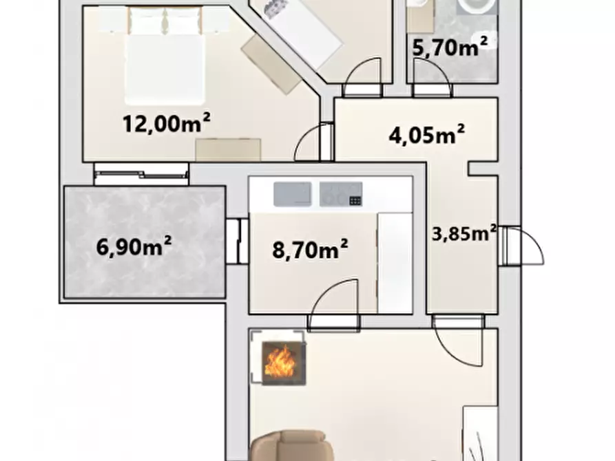 Immagine 17 di Appartamento in vendita  in Mitlechn a Scena .Schonna.