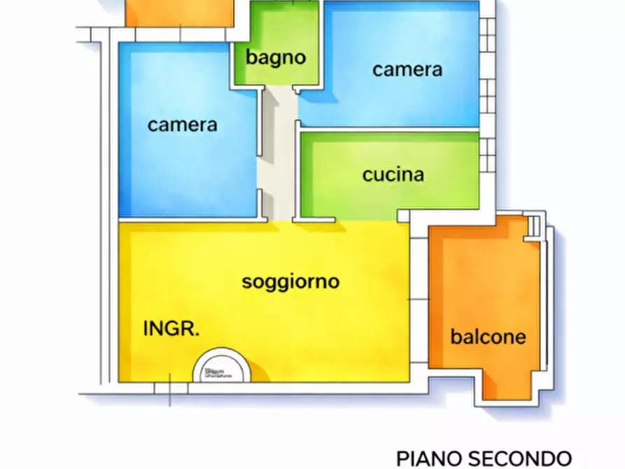 Immagine 21 di Appartamento in vendita  in VIA MARTIRI LIBERAZIONE 36 a Parma