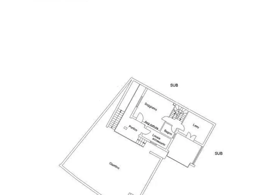 Immagine 24 di Casa quadrifamiliare in vendita  in Vicolo di San Matteo a Roma