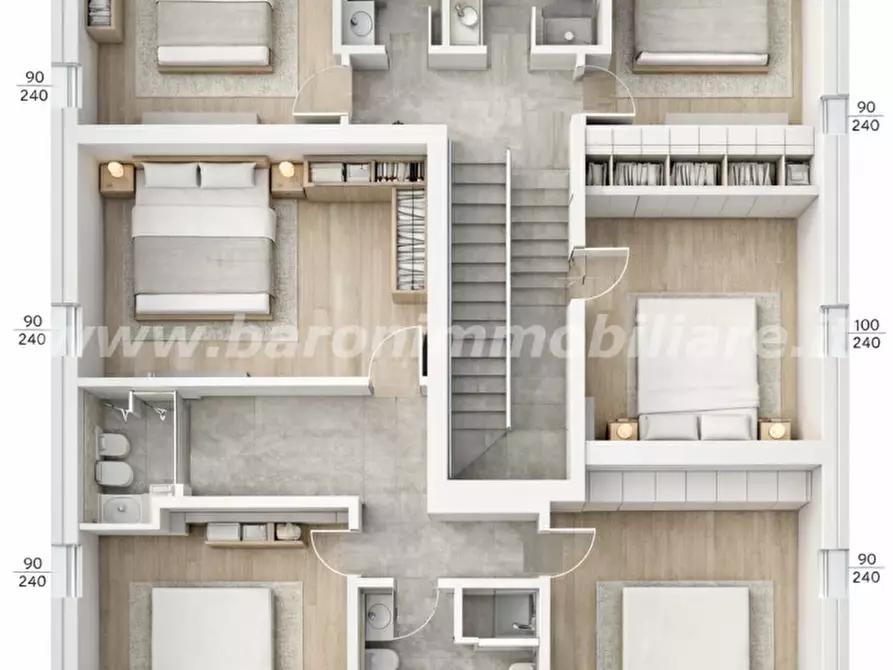 Immagine 11 di Casa bifamiliare in vendita  in Via Ernesto e Fioravante Alvisi a Anzola Dell'emilia