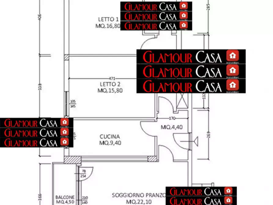 Immagine 22 di Appartamento in vendita  in Via Lari a Roma