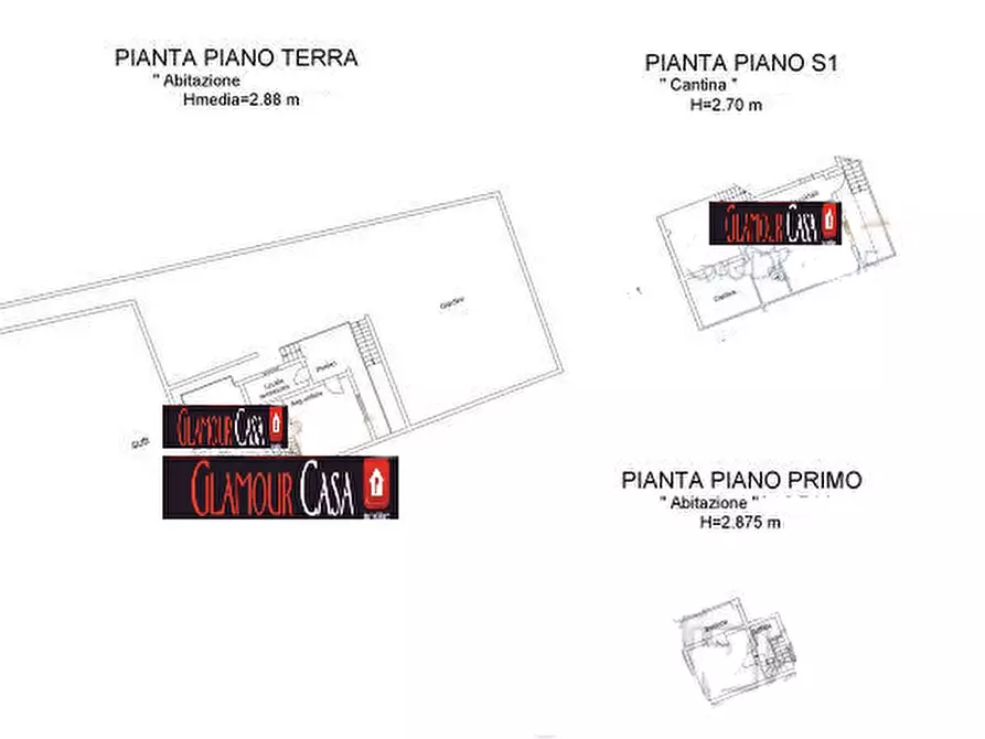 Immagine 24 di Casa quadrifamiliare in vendita  in Vicolo di San Matteo a Roma