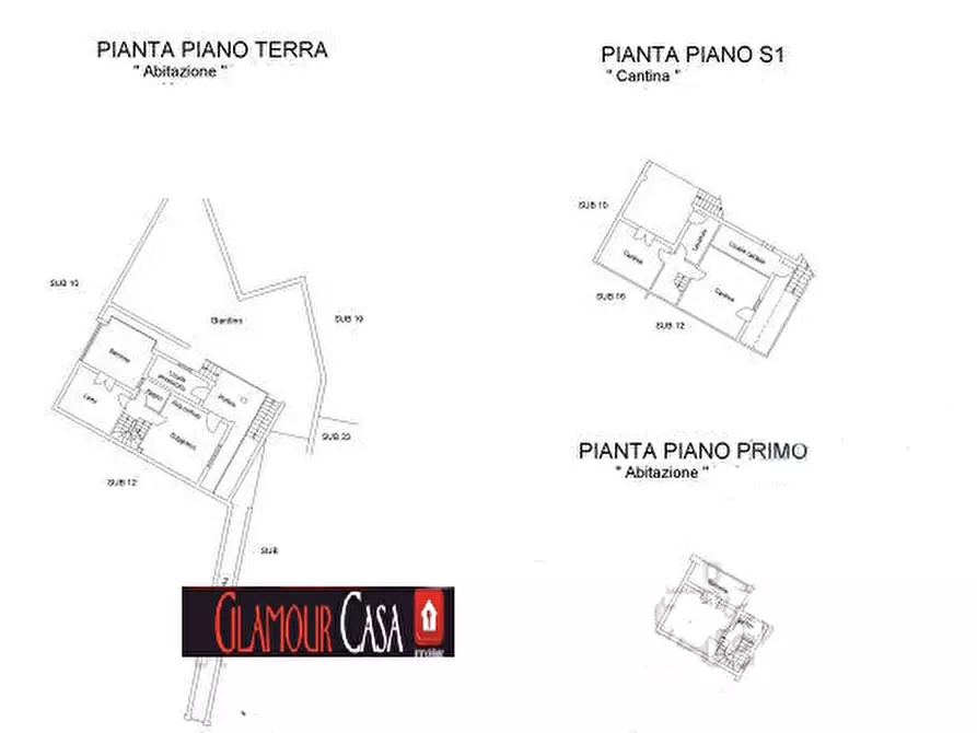 Immagine 24 di Casa quadrifamiliare in vendita  in Vicolo di San Matteo a Roma