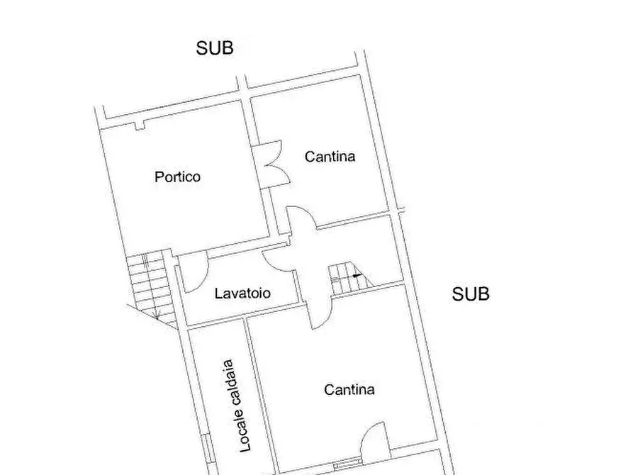 Immagine 24 di Casa bifamiliare in vendita  in Vicolo di San Matteo a Roma