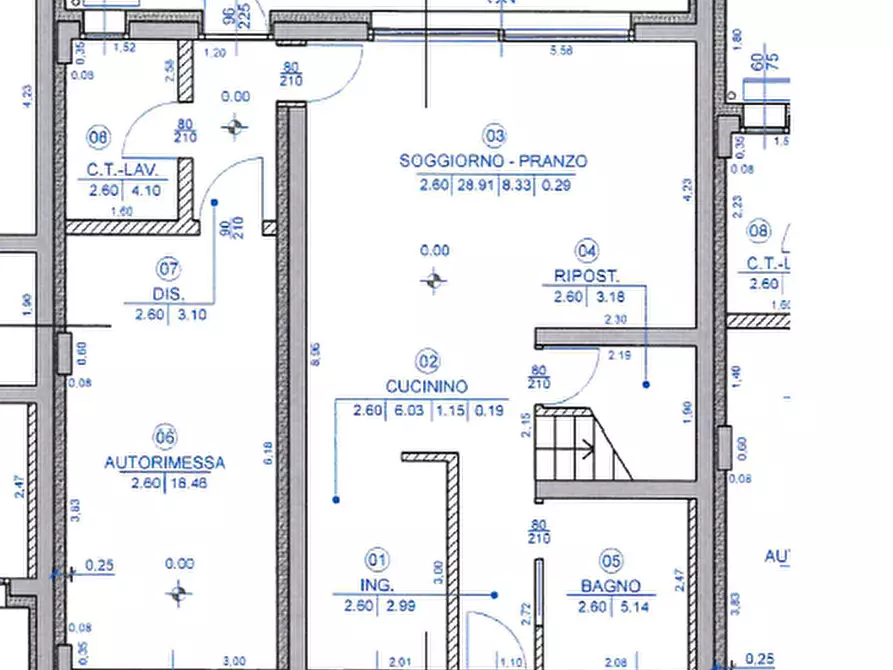 Immagine 17 di Casa quadrifamiliare in vendita  in Viale Trieste a Fiume Veneto