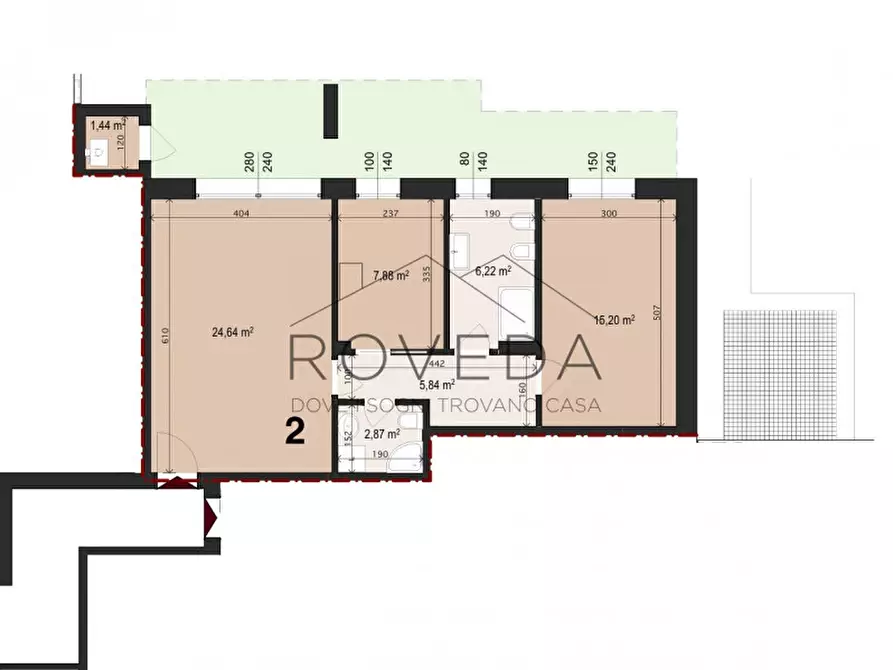 Immagine 7 di Appartamento in vendita  in Piazza Guglielmo Marconi a Casier