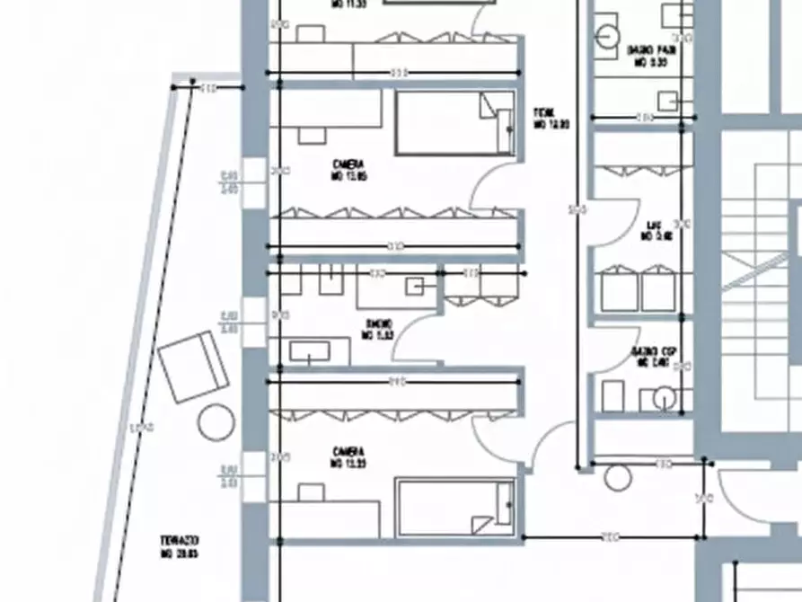 Immagine 19 di Appartamento in vendita  in Via Beato Pellegrino a Padova