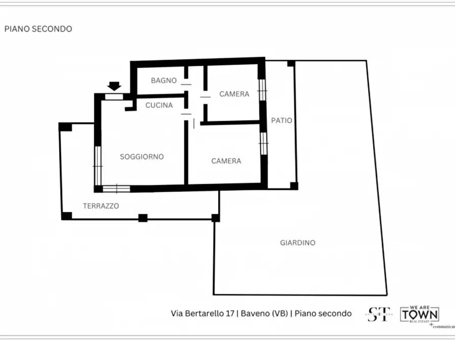 Immagine 23 di Appartamento in vendita  in Via Bertarello, 17 a Baveno