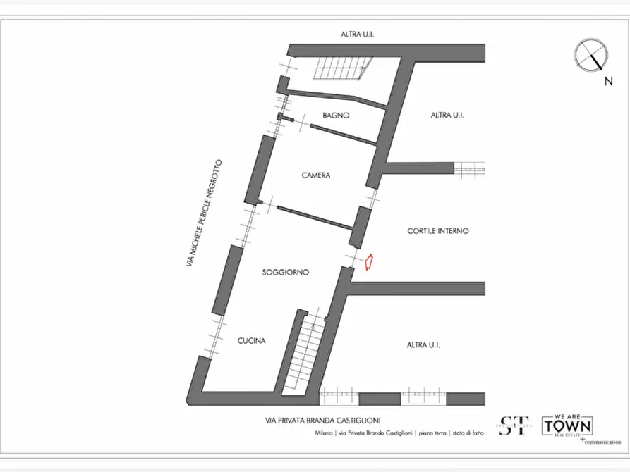 Immagine 22 di Appartamento in vendita  in Via Cardinale Branda Castiglioni, 1 a Milano