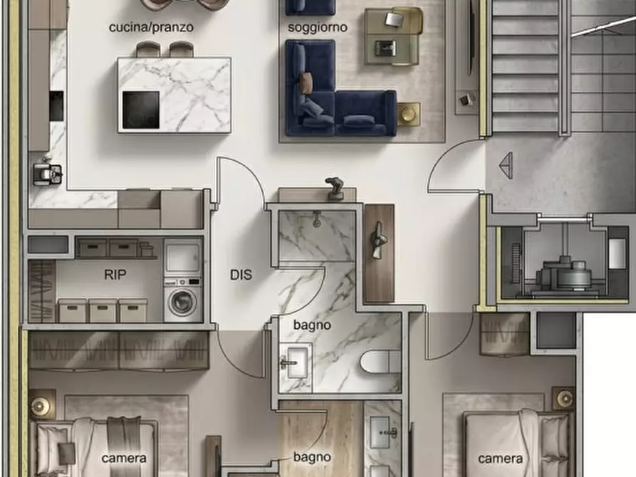 Immagine 32 di Appartamento in vendita  in Via Achille Maiocchi, 23 a Milano