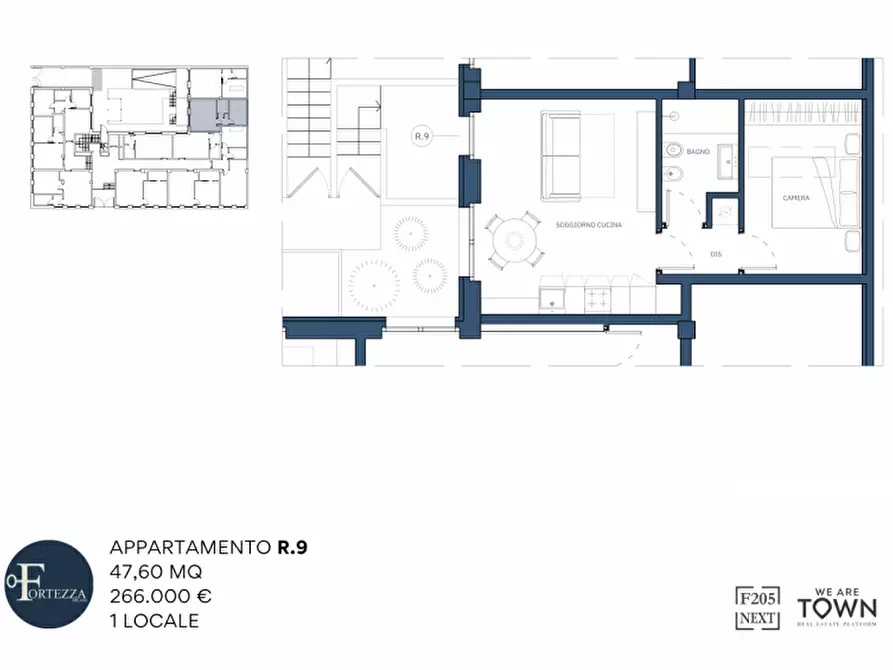 Immagine 21 di Appartamento in vendita  in Via Fortezza, 1 a Milano