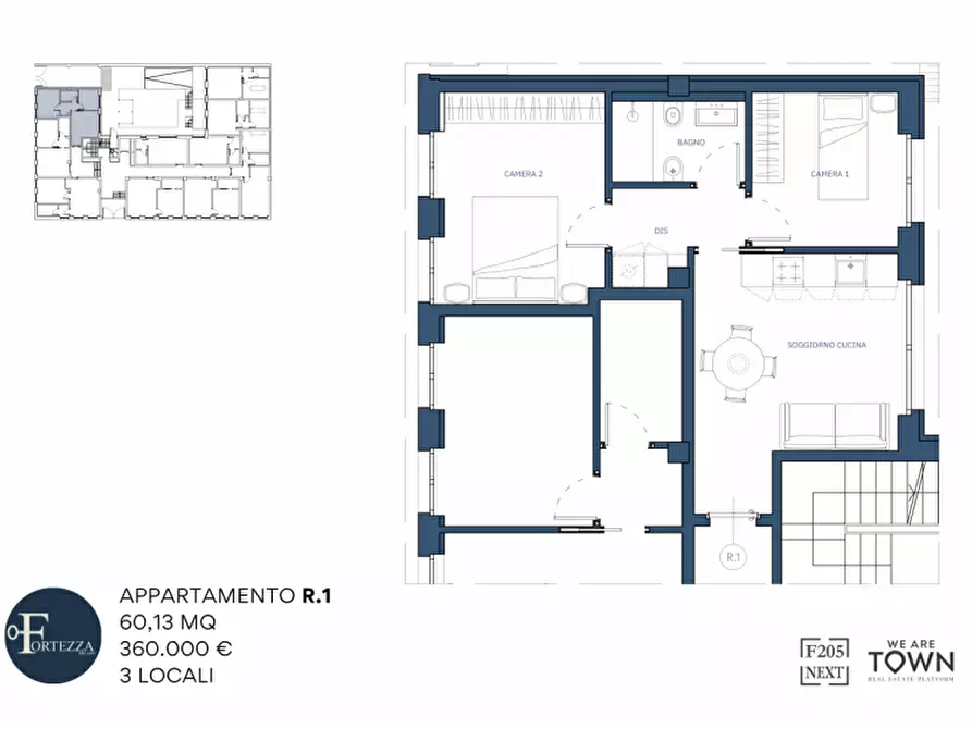 Immagine 21 di Appartamento in vendita  in Via Fortezza, 1 a Milano