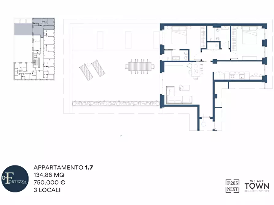 Immagine 21 di Appartamento in vendita  in Via Fortezza, 1 a Milano
