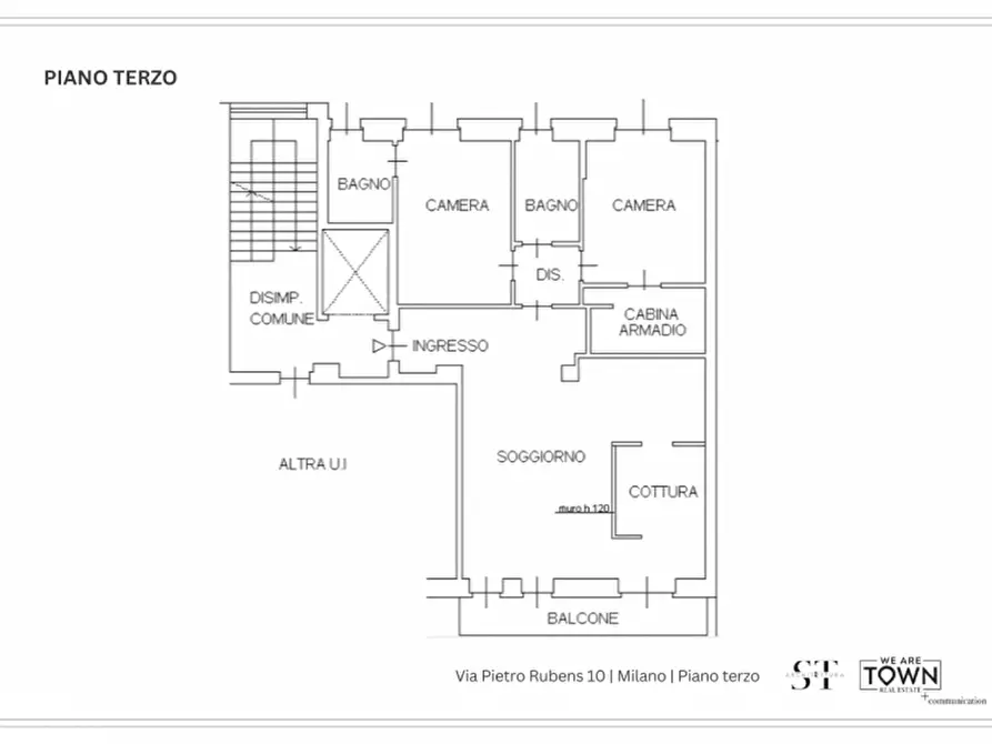 Immagine 41 di Appartamento in vendita  in Via Pietro Rubens, 10 a Milano