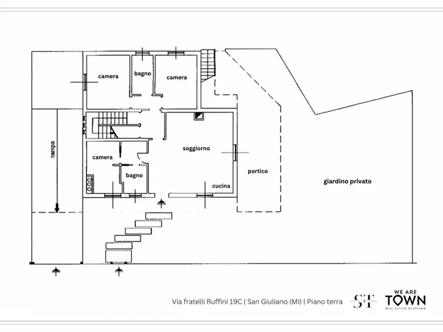 Immagine 41 di Appartamento in vendita  in Via Fratelli Ruffini, 19c a San Giuliano Milanese