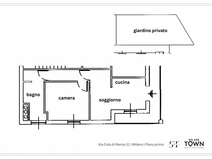Immagine 17 di Appartamento in vendita  in Via Fratelli Ruffini, 19c a San Giuliano Milanese
