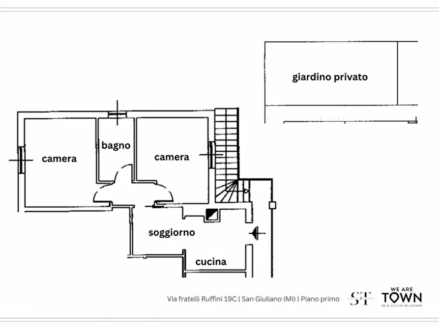 Immagine 24 di Appartamento in vendita  in Via Fratelli Ruffini, 19c a San Giuliano Milanese