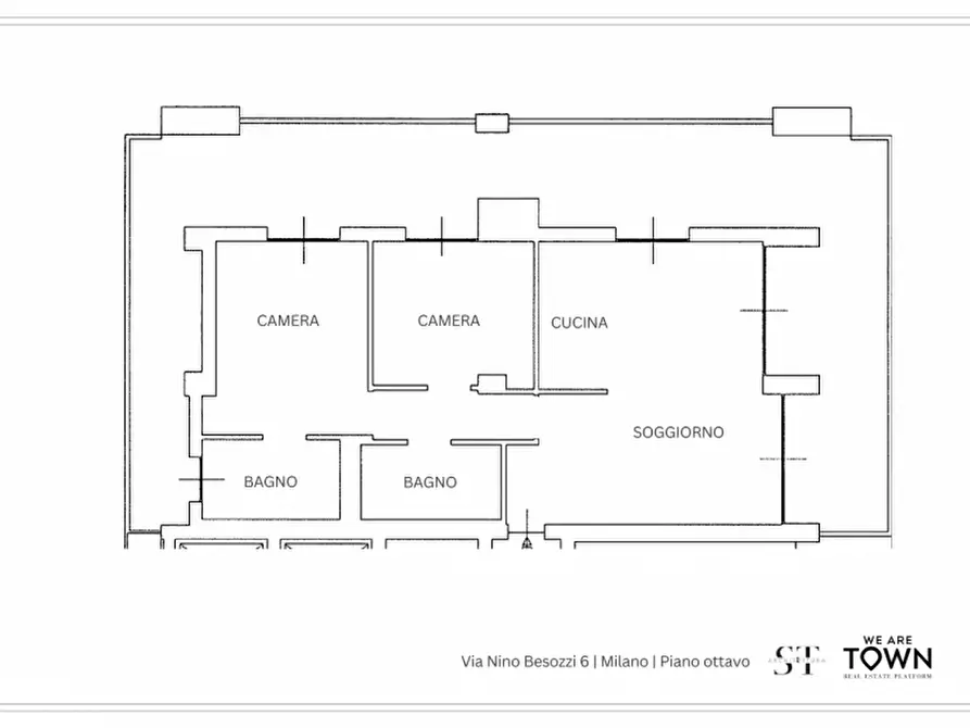 Immagine 53 di Appartamento in vendita  in Via Nino Besozzi, 6 a Milano