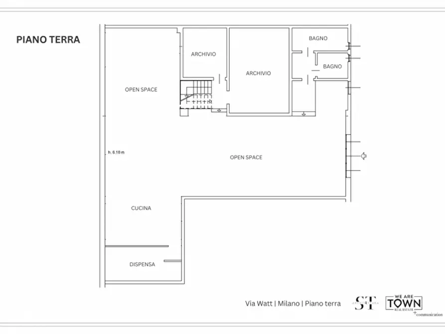 Immagine 33 di Loft/Open space in vendita  in Via Giacomo Watt, 10 a Milano